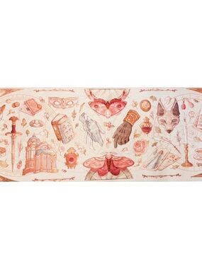 Fairyloot The Crimson Moth Desk Mat NWT